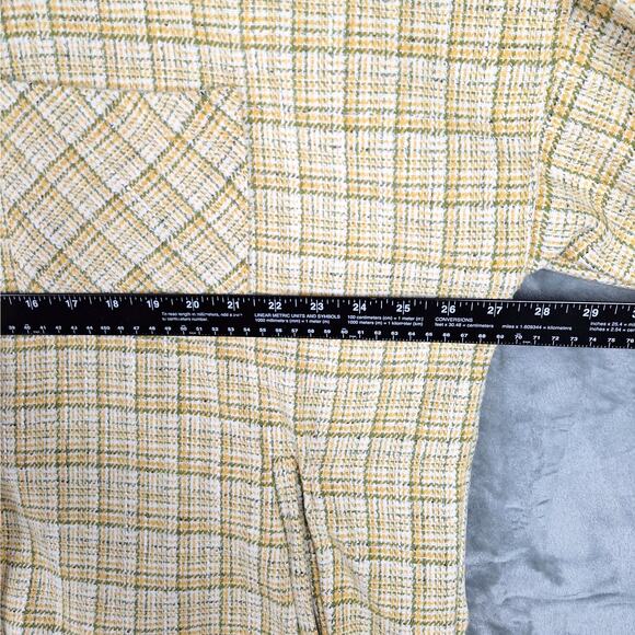 Womens Shacket Large Shirt Jacket Plaid Flannel Country Western Oversized‎ Chore - Picture 3 of 6